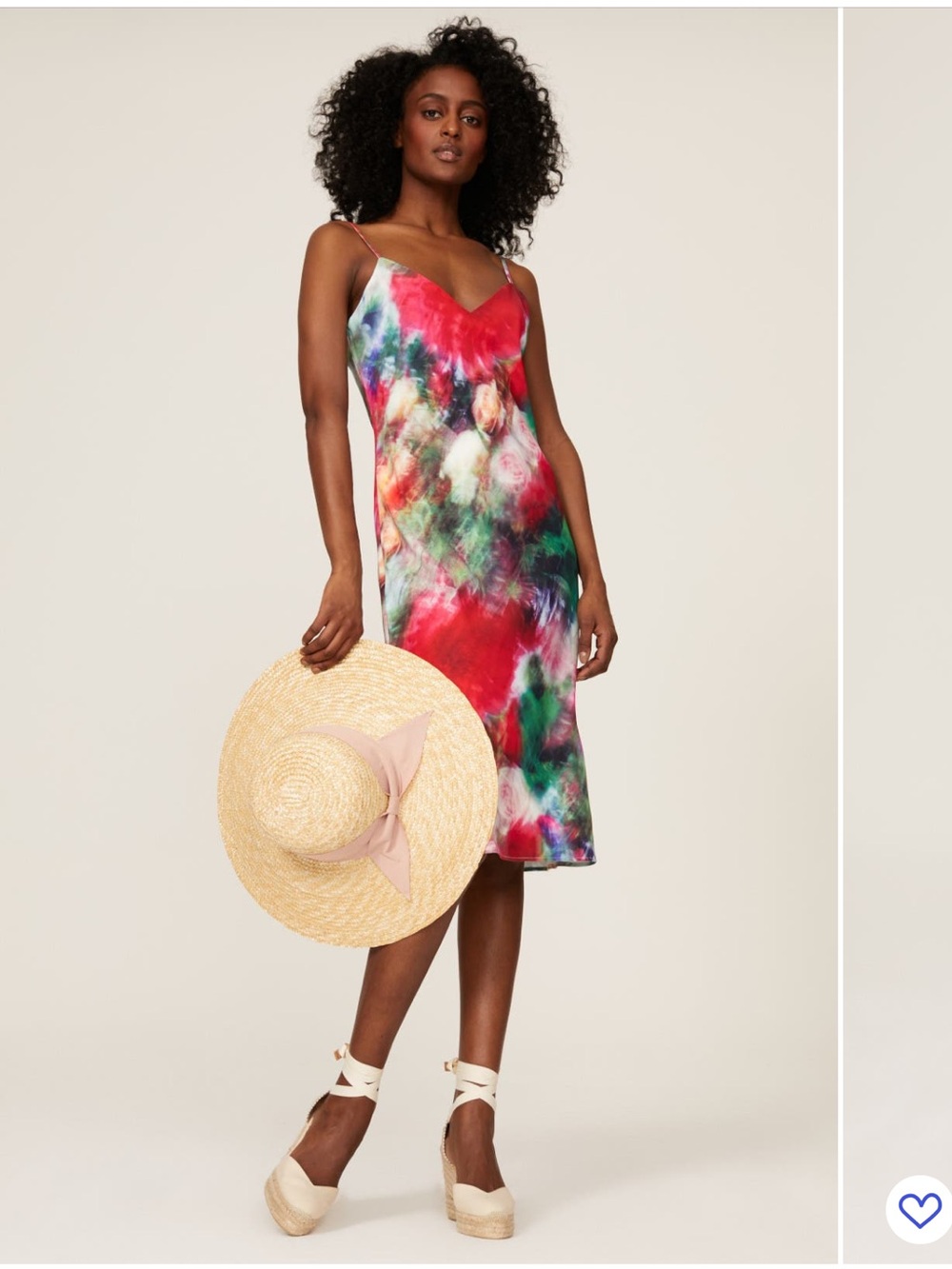Adam Lippes Floral Silk Slip Dress Size 2